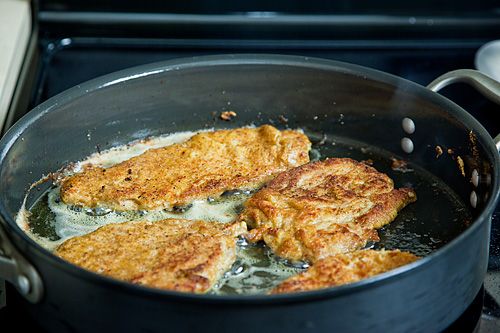 Veal Cutlets Milanese Style