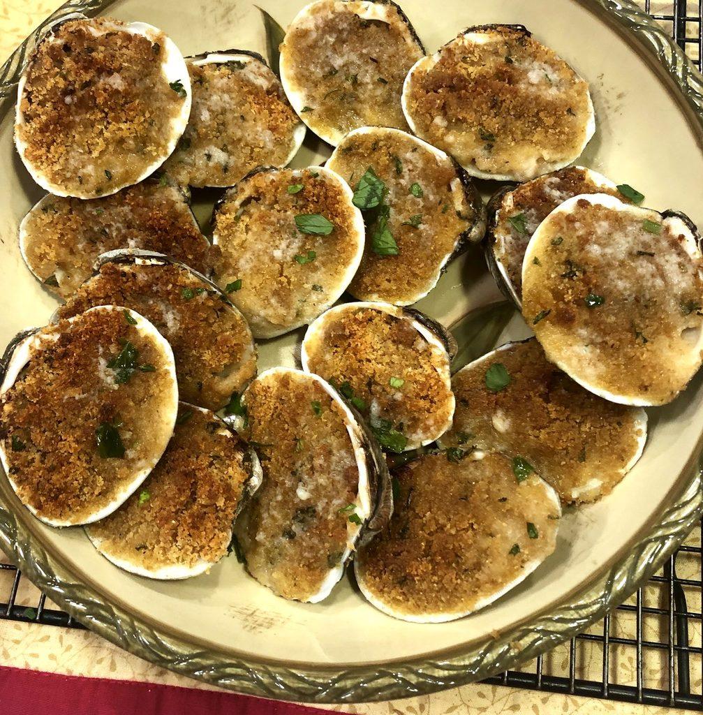 Clams Oreganato